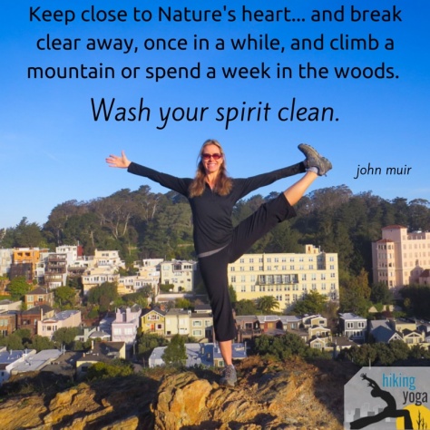 Keep close to Nature's heart... and